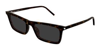 Saint Laurent SL 890 BETTY THIN 002 Mens Sunglasses Tortoiseshell Size 54 - Free RX Lenses - Free RX Lenses
