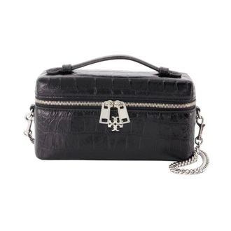 Tory Burch Charlie East West Vanity Case - - Bags - Donna - Nero - ONE SIZE