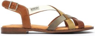 Pikolinos Multikleur Algar Damesandaal - Dames - Sandalen - Veelkleurig - 36 EU - Leer - Schoenen
