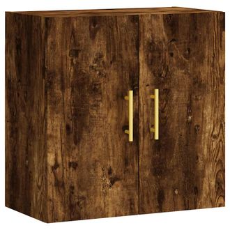 vidaXL Armario De Pared Madera De Ingenier&iacute;a Roble Ahumado 60x31x60 Cm Vidaxl