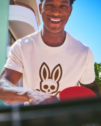 Psycho Bunny Mens Gage Graphic Tee 250 PRISTINE / XL