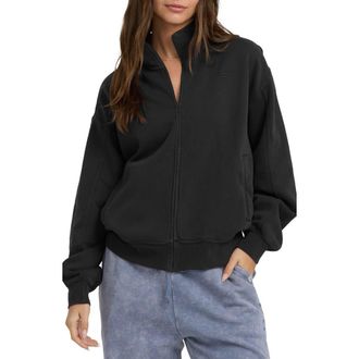 Billabong The Avery Brushed Cotton Blend Fleece Sweatshirt in Blasted Blue at Nordstrom, Size X-Small