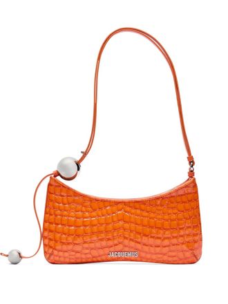 Jacquemus The Bisou Perle schoudertas - Oranje