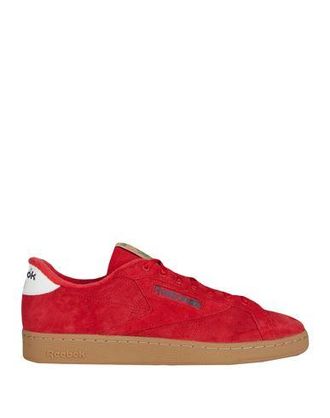 Reebok leather homme rouge online