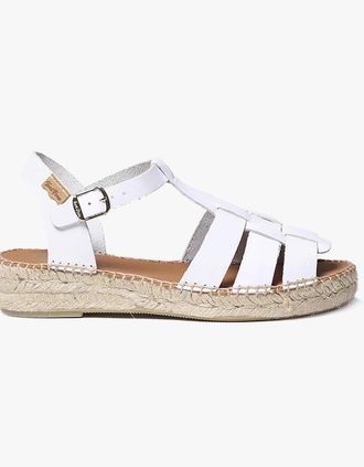Toni Pons Womens Toni Pons EMMA Womens Espadrille Sandals White - Size: 5