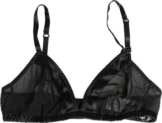 Dolce & Gabbana Soft Cup BH - Dames - BHs - Zwart - S - Nylon - Ondergoed