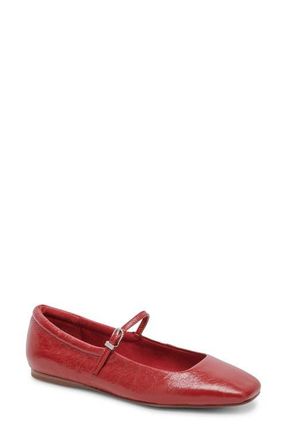 Dolce Vita Reyes Mary Jane in Red Crinkle Patent at Nordstrom, Size 8