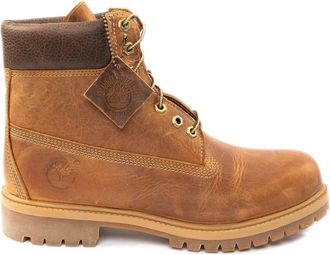 Timberland Veterschoenen - Heren - Veterlaarzen - Bruin - 42 EU - Leer - Schoenen