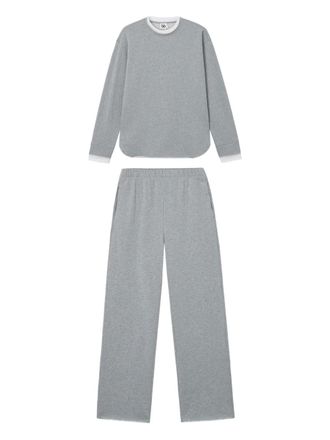 B+ab frayed-edge tracksuit - Grijs