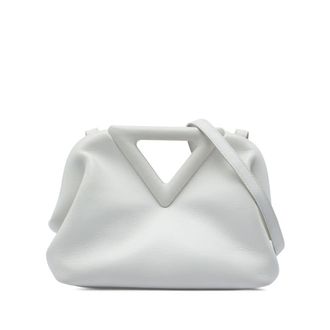 Bottega Veneta Pre-owned Bottega Veneta Small Leather The Point Triangle Satchel Ladies 1CFYWF4CXVUN16Y7