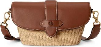 Ralph Lauren Cross Body Bags, female, Beige, Size: ONE SIZE Lynden Shoulder Bag Small