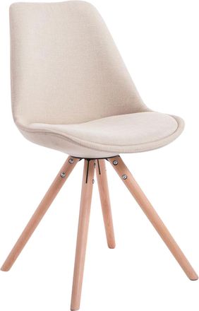 Clp Clp - Silla Visita Toulouse Rund En Tela Crema Natural
