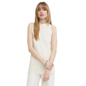 Bruuns Bazaar GallberryBBDevika Knit Top - - Tops - Donna - Beige - S