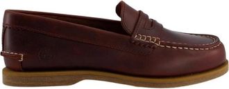 Timberland Classic Boat Loafer - Dames - Loafers - Bruin - 39 EU - Leer - Schoenen