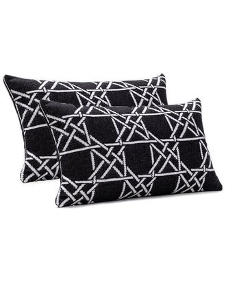 Brooks Brothers Lattice Work Decorative Pillow