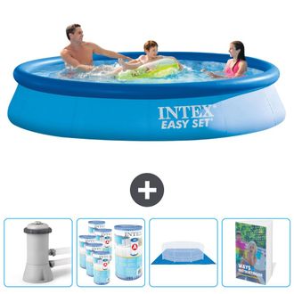 Intex Piscina Easy Set Redonda - 366x76 Cm - 7-piezas Scb119