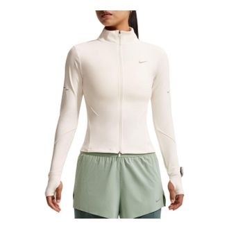 Nike (WMNS) Nike Swift Dri-Fit Full Zip Jacket Asia Sizing Light Bone Sail IM7537-133