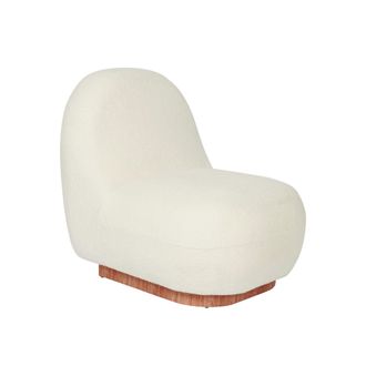 Mobili Rebecca Sofa Poltrona Da Salotto 1 Posto Mobili Rebecca Plumerina 68,5x59,5x75,5 Pu Legno Mdf Bianco Moderno