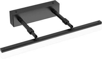 OEM Applique Miroir Led - 40 Cm - 9 W - 6000 K - Ip44 - T&ecirc;te R&eacute;glable - 1 Pi&egrave;ce