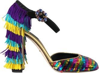 Dolce & Gabbana Pailletten Franje Hakken