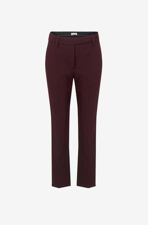 Brunello Cucinelli Slim-Fit-Hose aus Baumwolltwill Shiny Loop