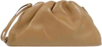 Bottega Veneta Pre-owned Clutches, female, Brown, Size: ONE SIZE Pre-owned Leather Shoulder Bag