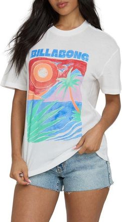 Billabong Highs & Lows Graphic T-Shirt in Salt Crystal at Nordstrom, Size X-Large