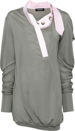 Kiko Kostadinov Howe top - Grijs