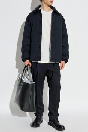 Jil Sander Down Jacket, Mens, Navy Blue