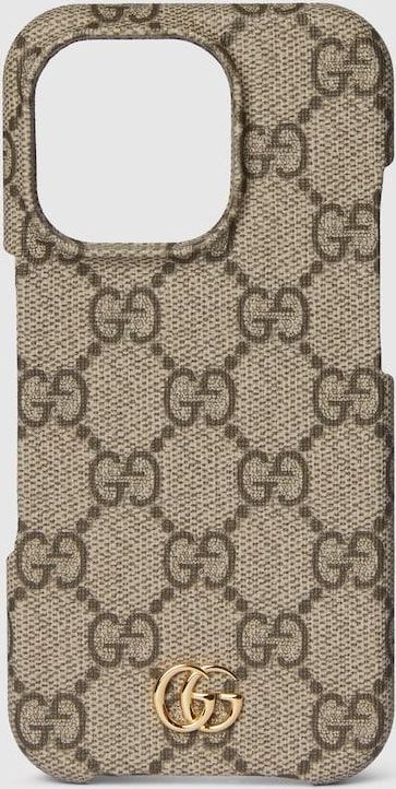 Ophidia Case For IPhone 16 Pro, Beige, GG Canvas