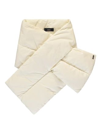 Herno padded scarf - men - Goose Feather/Down/Polyamide - One Size - Neutrals