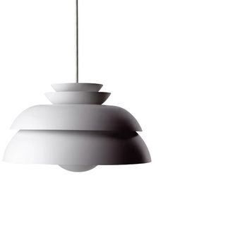 Fritz Hansen Concert P1 Pendelleuchte, Ø 32 cm weiss