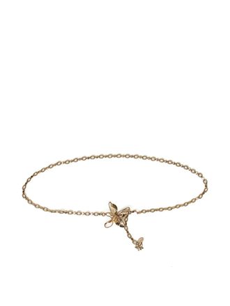 Twin-Set flower chain belt - Gold