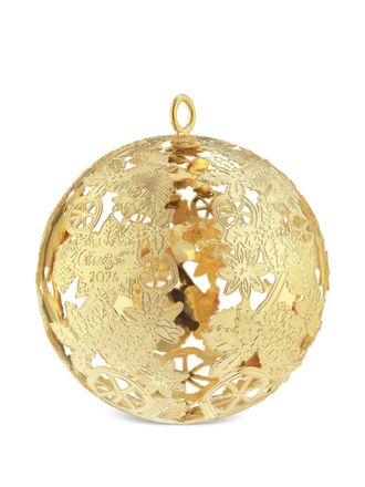 Christofle Bouquet Givré kerstboom ornament (7,62cm) - Goud
