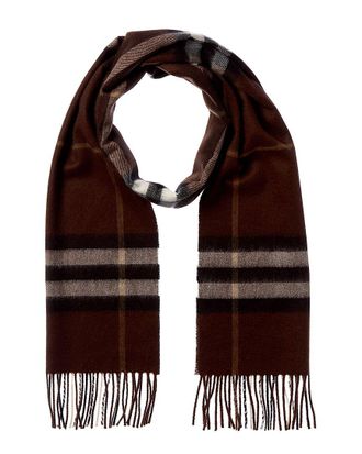 Burberry Check Cashmere Scarf