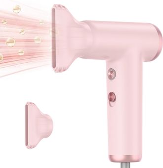 OEM Secador De Pelo De Viaje Profesional, Rosa, 300 Millones De Iones Negativos, 110.000 Rpm, Motor Sin Escobillas, Secado R&aacute;pido, Ultraligero, Silencioso