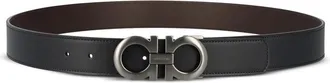 Ferragamo Logo-buckle Leather Belt