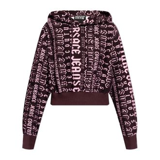 Versace Jeans Couture Donna, Felpe, Viola, M, new