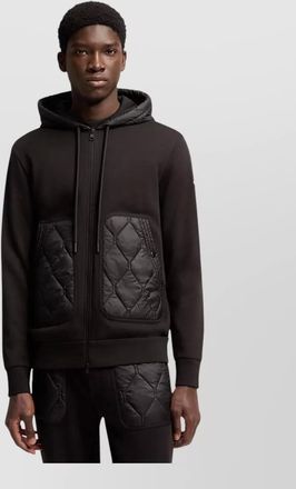 Moncler quilted hooded jacket