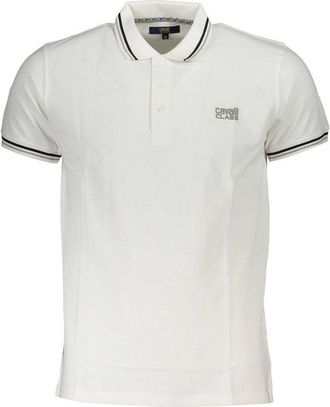 Cavalli Cotton Men Polo Mens Shirt