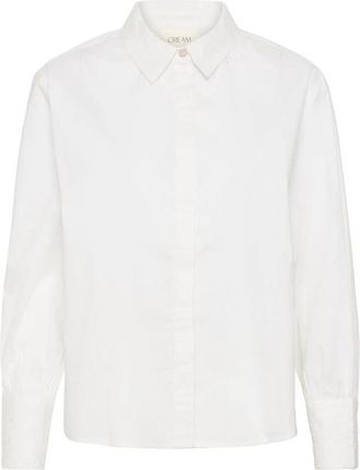 Cream Blouses & Shirts - Dames - Overhemden - Wit - 3XL - Overhemden