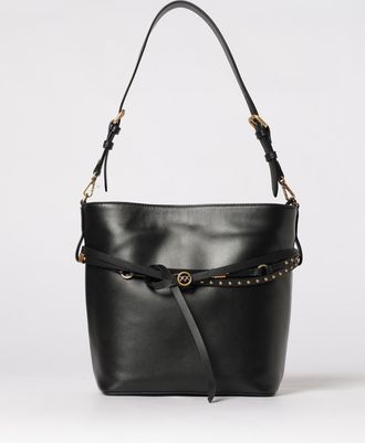 Pinko Borsa a secchiello Belt Bag Pinko in pelle con micro borchie