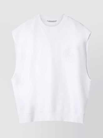 Stella McCartney cotton logo tank top