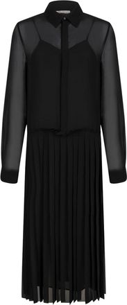 Ami Womens Black Shirt Dress - Size EU 36 (Womens)