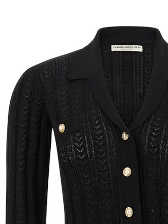 Alessandra Rich Cotton Womens Cardigan