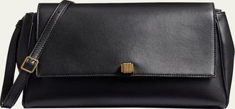Khaite Audrey Flap Lambskin Crossbody Bag