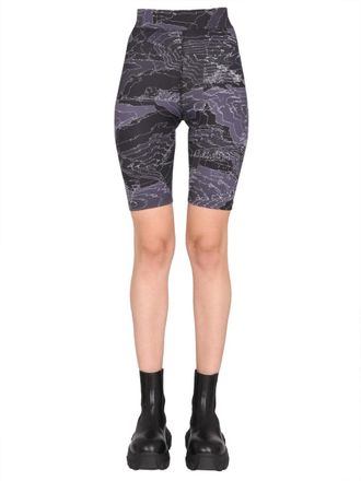 McQ by Alexander McQueen Elastic Waistband Shorts - Black