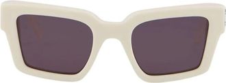 Off-white Richardson Rectangular Zonnebrillen - Heren - Zonnebrillen - Wit - ONE Size - Accessoires