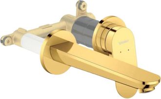 Duravit Duravit - Wave Mezclador De Lavabo Empotrado Oro Pulido + Cuerpo Empotrado