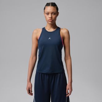 Nike Jordan Womens Jordan Sport Essentials Dri-FIT Sleeveless Top in Blue | IF2205-410